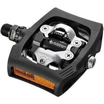 SHIMANO Pedales PDT400LR - Pedales T400 Negro C/r Click R
