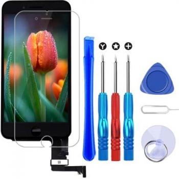 Brinonac Pantalla para iPhone 8 Plus, 5.5 Táctil LCD de Repuesto Ensamblaje de Marco Digitalizador con Herramienta de reparación y Protector de Pantalla