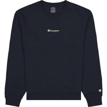 Sudadera sin Capucha Hombre Champion Basket Graphic Azul Oscuro