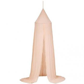 Dosel de Cama Lili en Gasa de Algodón Rosa Claro - Atmosphera