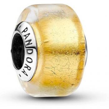 Charm Pandora 793353C00 Mini Cristal de Murano Dorado
