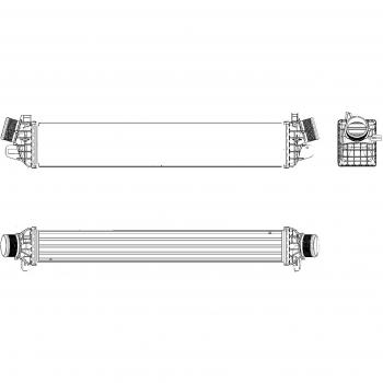 Hella  8ML 376 756-281 intercambiador de calor