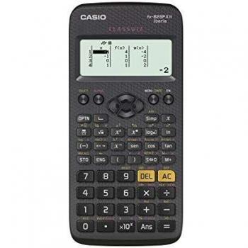 Casio FX-82SPXII Iberia - Calculadora científica, Recomendada para el curriculum español y portugués, 293 funciones, color gris