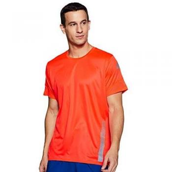 adidas 25/7 tee Runr Camiseta de Manga Corta, Hombre, Solar Red/Black, XL