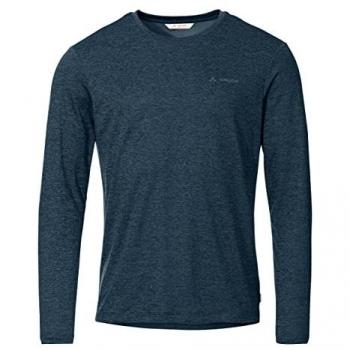 Vaude Essential Long Sleeve T-Shirt Dark Sea Blue for Men XXL