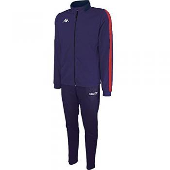 Kappa SALCITO TKS Chándal, Hombre, Azul Marino/Rojo, L