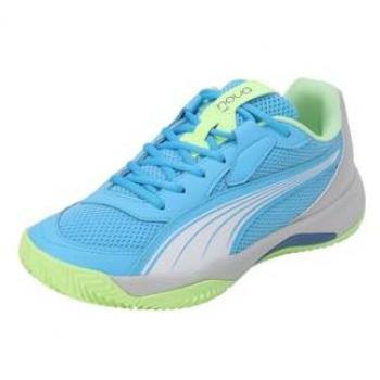 Zapatillas de pádel Puma Nova Court Luminous Azul/Blanco para hombre, color azul, unisex adulto, talla 40.5 EU