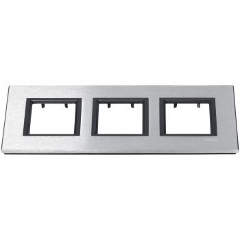 Schneider Electric MGU68.006.7A1 Marco Class 3 Elementos, Aluminio Ice