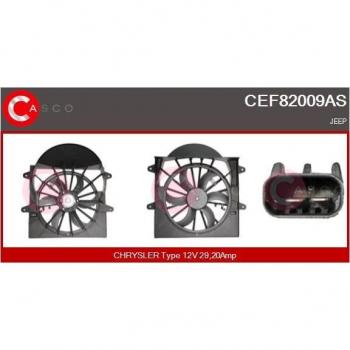 Motor eléctrico ventilador de radiador CASCO CEF82009AS