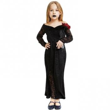 Disfraz de Vampiresa Madre Tenebrosa para niña
