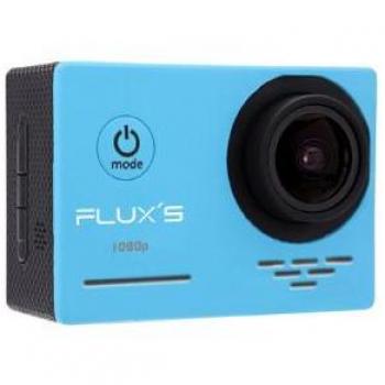 Cámara de Aventura Flux´s Pacífico Azul Full HD 1080p con Pantalla de 2 Pulgadas