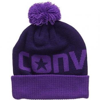 Converse Beanie - Gorro de punto para bebés, color allium purple, talla única
