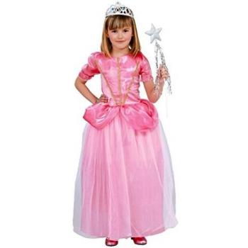 Guirca - Disfraz de princesa, talla 5-6 años, color rosa