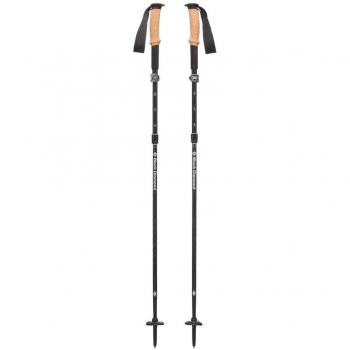 Black Diamond Alpine flz Z de Poles Senderismo Bastones, Unisex, Negro, 125