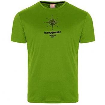 Trangoworld Arga Camiseta, Hombre, Verde ácido, 2XL