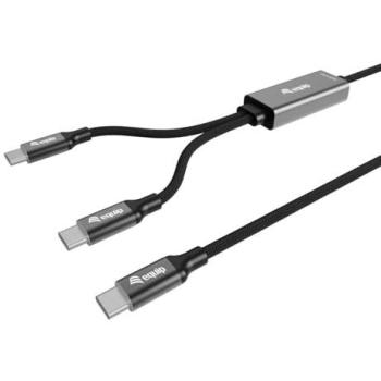 Cable USB-C 2.0 a USB-C 1.5m, 140W, Negro