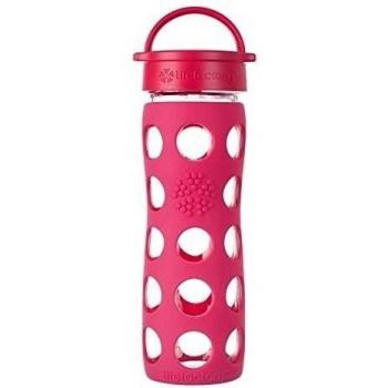 Lifefactory 13827 - Botella de biberón de vidrio 475 ml turquesa