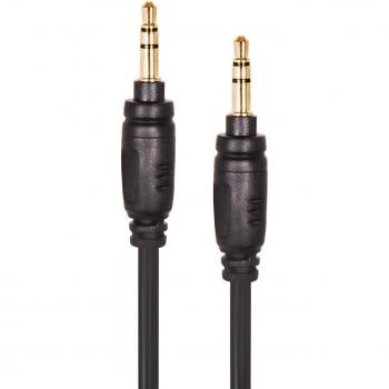 Prolinx IP-03 - Cable de audio estéreo mini jack, 1.5 m, color negro