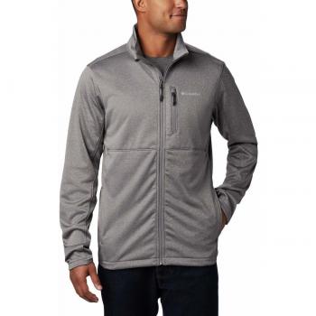 Columbia Outdoor Elements Full Zip Chaquetas Softshell, Hombre, City Grey, L