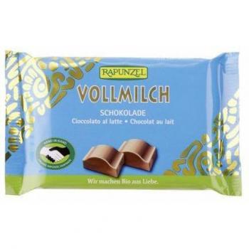 Snack de Chocolate con Leche Rapunzel 100g