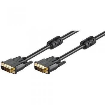 Cable DVI-D 2m Dual Link 24+1 con bolsa de polietileno