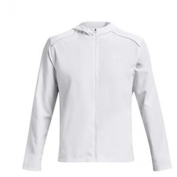 Under Armour Storm Run Hooded Jacket - White - Men's 2XL