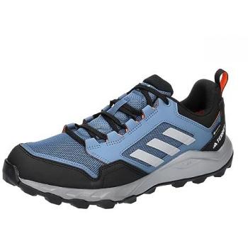 Zapatilla de montaña Adidas Terrex Tracerocker 2 GTX, color azul, gris y negro, para hombre, con tecnología GORE-TEX, talla 40 2/3 EU
