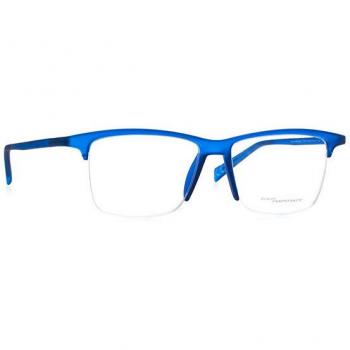 Italia Independent II 5601 022.000 Kids' Eyeglasses Blue Size 52 - Frame Only with Blue Light Block Available