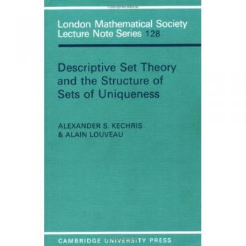 Serie de Notas de Conferencias de la Sociedad Matemática de Londres: Teoría Descriptiva de Conjuntos y Estructura de Conjuntos de Singularidad (Volumen 128)