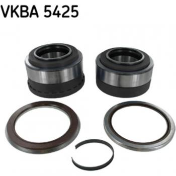 SKF VKBA 5425 Juego de cojinete de rueda con rodamientos, incluye componentes para la instalación, diseñado para vehículos específicos, fabricado con materiales de alta calidad para garantizar durabilidad y rendimiento óptimo