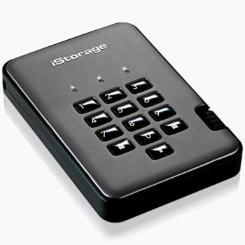 iStorage diskAshur PRO2 256-bit 4TB USB 3.1/3.2 FIPS Level 3 certified secure encrypted hard drive IS-DAP2-256-4000-C-X