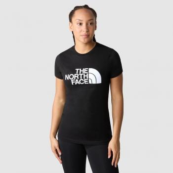 Camiseta de mujer EASY The North Face en color negro - 100% algodón orgánico