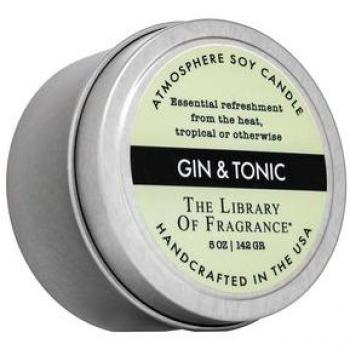 Gin & Tonic Scented Soy Candle - Unisex, 170g