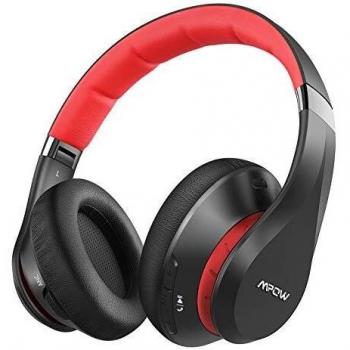Mpow 059 Plus Cascos con Cancelación de Ruido, Auriculares Diadema Bluetooth 5.0 Plegable con CVC 8.0, 50 Horas de Reproducir y Carga Rápida, Auriculares con Micrófono para Móvil, PC, TV