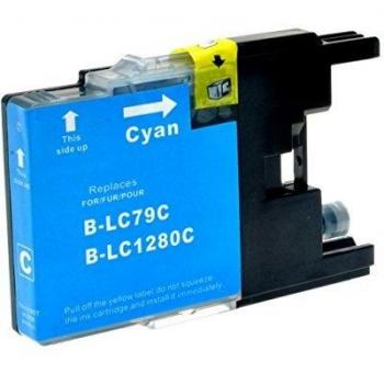 Cartucho de tinta compatible para Brother Mfc J6510DW, J6910DW LC-1280XLC