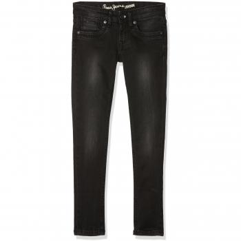 Pepe Jeans Pau, Jeans para Niñas, Negro