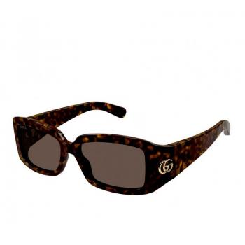 Gucci Stylish Sunglasses in Havana/Brown for Women, Size: 54 MM