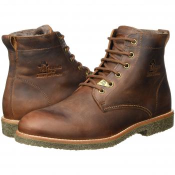 Botas de Hombre Panama Jack Glasgow Igloo C2 Napa Grass Cuero - Botines de hombre en piel color cuero