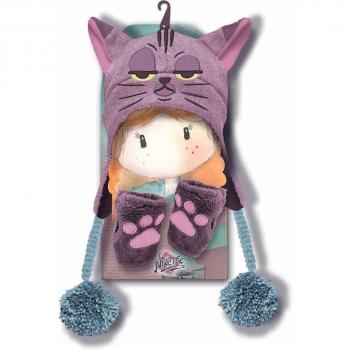 Set Gorro y Guantes Forever Ninette Original, Multicolor