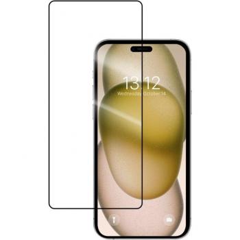 Protector de Pantalla PcCom Essential Cristal Templado 3D para iPhone 15 Pro