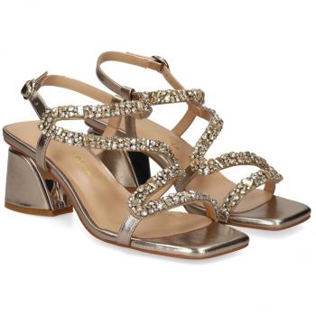 Alma En Pena Sandalias Con Tacón Mujer - Marrón Talla 38
