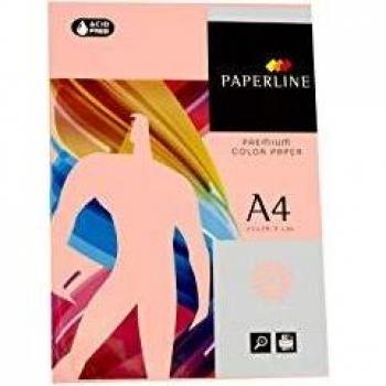 Pack 500 Hojas Color Naranja Claro Tamaño A4 80g