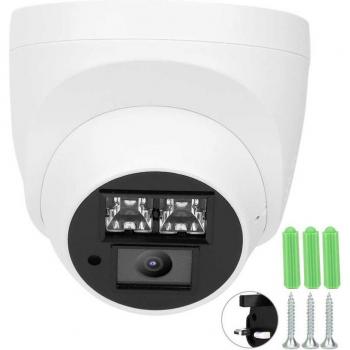 Cámara de Seguridad CCTV AHD 5MP Analógica Coaxial IR Visión Nocturna Impermeable AC100V-240V