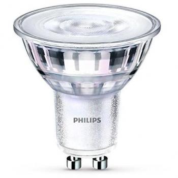 Philips foco LED, casquillo GU10, ángulo de apertura 36º, 4 W equivalentes a 35 W en incandescencia, 270 lúmenes, luz blanca fría
