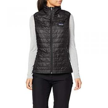 Patagonia Women's Nano Puff Vest - Lightweight Insulated Gilet - Black - Size M