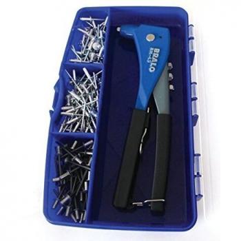 Bralo 02BM00453 - Remachadora manual, color azul
