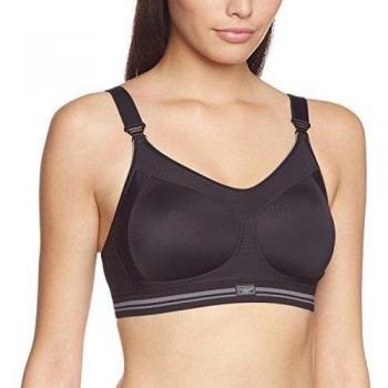 Schiesser - Sujetador para mujer, talla 85A, color negro 000