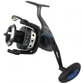 Quantum Stationärrollen Frontbremsrollen Boca 750 - Carrete de Pesca de Arrastre, Color Multicolor