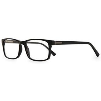 Rectangle Montura completa Plástico Negras Gafas Recetadas para Hombre - Gafas Anti-Azules - SmartBuy Collection