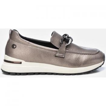 Mocasines de Mujer Veganos XTI 143373 Plomo con Suela Deportiva Talla 37
